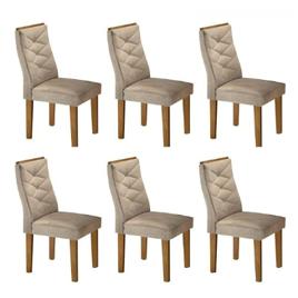Conjunto 6 Cadeiras para Sala de Jantar