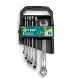Conjunto De 6 Chaves Combinadas De 12 Pontos 8 mm - 15 mm Sata