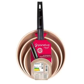 Conjunto de Frigideiras Antiaderente Panelux Magnific Cereja 3 Peças