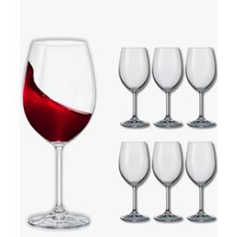 Conjunto De Taças Crystalite Bohemia Vinho 580ml 6 Peças
