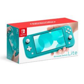 Console Nintendo Switch Lite 32gb Standard Tela 5,5'' - Azul-turquesa