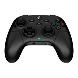 Controle Gamer Sem Fio MSI Force GC300 Wireless, 2.4GHz, Bluetooth, USB2.0 Tipo-C, PC e Android, Preto