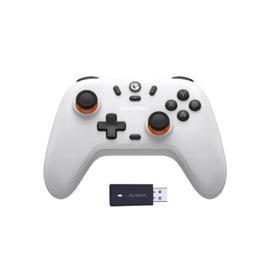 Controle Gamesir T4 Nova Lite Sem Fio Para Pc Switch Android Ios Steam Celular Hall Effect - Branco