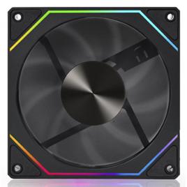 Cooler Para Gabinete Round5 Nordwind Black, ARGB, 120mm, PWM, Preto