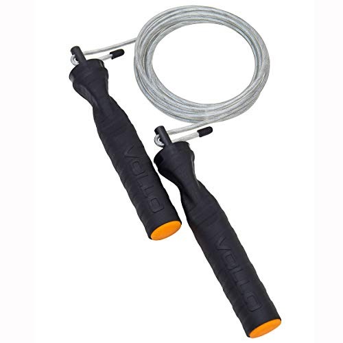 Corda de Pular Crossfit de Aço com Rolamento Tam. 300 X 0.4 cm Vollo Sports
