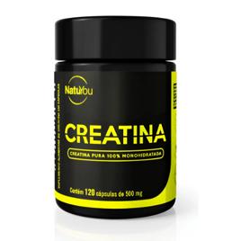 Creatina 100% Pura Monohidratada 120 Cápsulas - Natuyou Sem Sabor