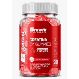 Creatina Em Gummies Growth Supplements 90 Gomas Gummy Melancia