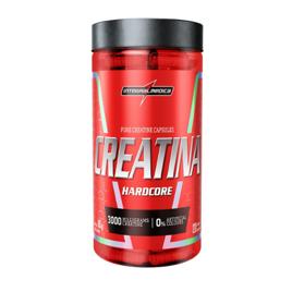 Creatina Hardcore 100% Pura 120 Capsulas Energia e Força - Integralmedica