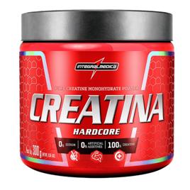 Creatina Em Pó Integralmedica Hardcore 100% Pura E Monohidratada - 300g