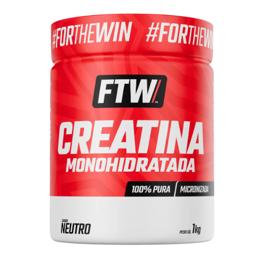 Creatina Monohidratada 100% Pura Pote 1kg - FTW