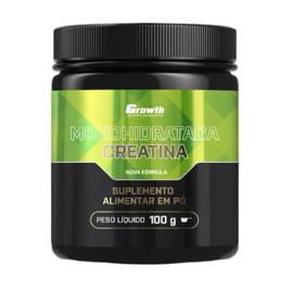 Creatina Monohidratada 100g Growth Supplements Sem Sabor Em Pó