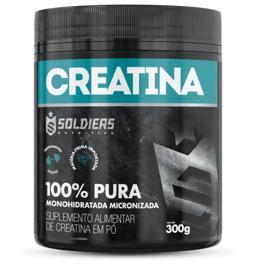 Creatina Monohidratada 300g Soldiers Nutrition