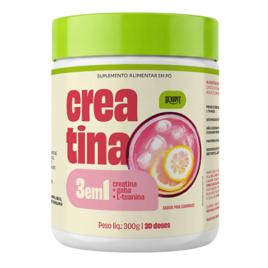 Creatina Monohidratada 300g Sabor Pink Lemonade