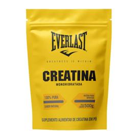 Creatina Monohidratada 500g 100% Pura - Everlast