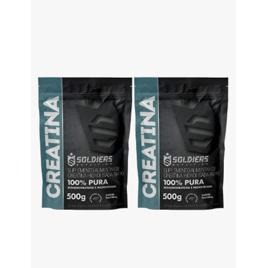 Creatina Monohidratada 500g - 100% Pura Importada - (2 Uni) 100% Puro