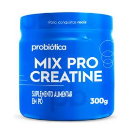 Creatina Probiótica Professional Line Alimentar Em Pó Mix Sem Sabor x 300g