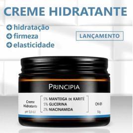 Creme Hidratante Facial Principia Ch-01 Karité Glicerina 50g