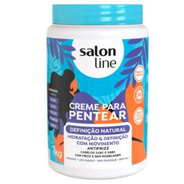 Creme Para Pentear Definição Natural Salon Line Cachos 1kg