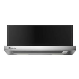 Depurador De Ar Electrolux 60cm Retrátil Inox Luz Led de6rs Cor Cinza