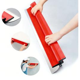 Desempenadeira Espatula 60cm Aço Inox P/ Corrida Massa