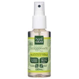Desodorante Natural e Vegano com óleos essenciais de Melaleuca e Toranja, 24h de proteção