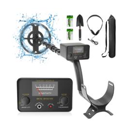 Detector De Metais Prova D'água Com Bolsa E Fone De Ouvido Preto