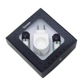 Difusor Via Aroma Aromatizador Elétrico Bivolt 2 Essências Aromas Bamboo E Lavanda