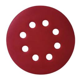 Disco de Lixa Pluma 125mm 20 Und 8 Furos Lixadeira Roto Orbital