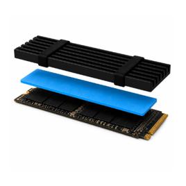 Dissipador SSD M.2 2280 NVMe Alumínio PS5 E PC