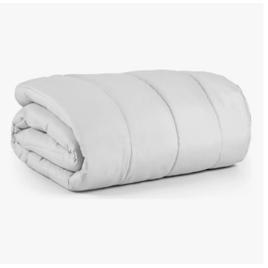 Edredom Casal Queen Micropercal 400 Fios Cama Kit Conforto Branco Liso
