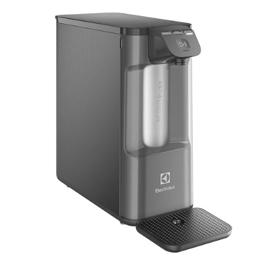 Electrolux Purificador de Água Gelada Fria e Natural Elétrico Compacto Eletronico placa Filtro refil 6 meses ou 3000l Painel Touch Bivolt grafite PE12G