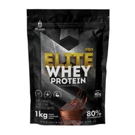 Elite Pro Whey Protein Concentrado 80% 1kg Soldiers Nutrition Suplemento Proteína Muscular
