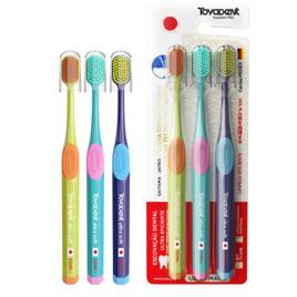 Escova De Dentes Toyadent Pro Sensitive Pack Kit 3 Ultramaci