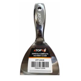 Espátula Aço Inox Inteiriça 12,5 Cm Profissional