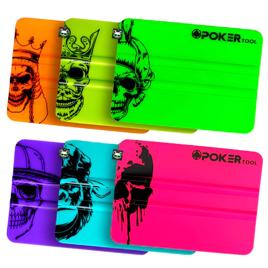 Espátula Para Aplicação De Insulfilm Envelopamento Retangular Anti Risco Adesivo Vinil Poker Tool