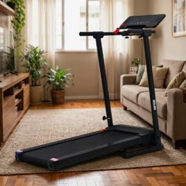 Esteira Elétrica Ergométrica Dobrável Mbx Bivolt Residencial Preto 127/220v