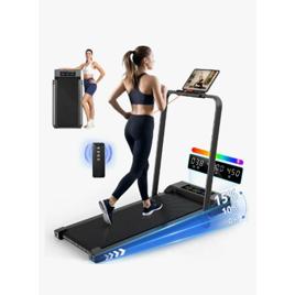 Esteira Elétrica Ergométrica Fitness Dobrável Com Tela Led 127V
