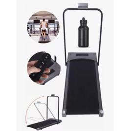 Esteira KNakasaki Motorizada Dobrável Cor Preta