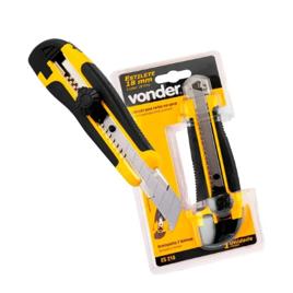 Estilete Emborrachado 18mm Vonder Profissional Es- 218