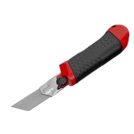 Estilete Lamina Retratil 25mm Ponta De Metal Reforcado Mtx