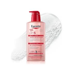 EUCERIN PH5 GEL E ÓLEO CORPORAL DE BANHO 400ML