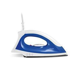 Ferro de Passar Roupa a Seco Iron Force Elgin Super Leve Branco e Azul Base Antiaderente 220V
