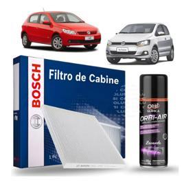 Filtro De Cabine Ar Condicionado Gol G5 G6 G7 Fox Polo + Spray