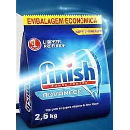 Finish Power Powder Advanced Detergente para Lava Louças em Pó 2,5kg