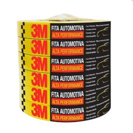 Fita Crepe Alta Performance Automotiva 3m 18mmx40m (5 Und.)