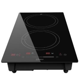 Fogão Cooktop Indução 2 Bocas Oster Cor Preto