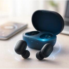 Fone Bluetooth TWS Sem Fio Davely com Som Imersivo e Potente Bateria Duradoura Conexão Rápida 5.0 de Longo Alcance
