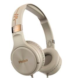Fone de Ouvido Philco PFO02G, P2, Bege