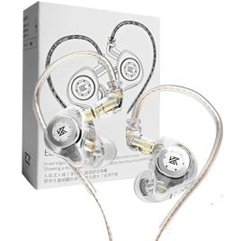 Fone De Ouvido Profissional KZ EDX Pro Intra-auricular, Driver Dinâmico Magnético Composto de 10mm - AlverSun