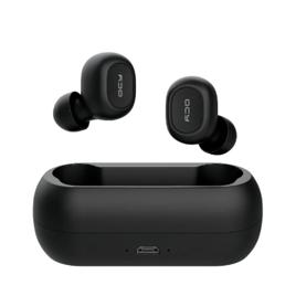 Fone De Ouvido Qcy T1c Bluetooth 5.1 Case 380mah Cor Preto